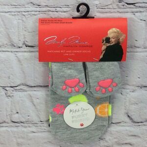 Marilyn Monroe Matching Pet & Owner Low Cut Socks Womens O/S Small Dog Fruit NWT
